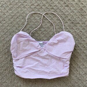 Princess Polly COSMO TOP LILAC size 2